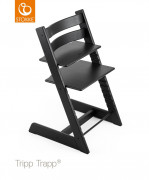 Tripp Trapp etet�sz�k - Oak black Oak black